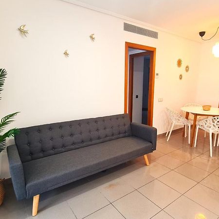 Beach Valencia Luxury D15-9 Apartment With Terrace And Sea Views With Two Rooms Eksteriør billede
